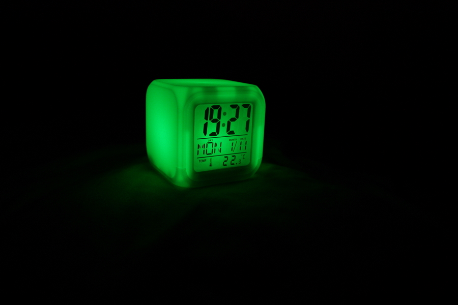 Zelené hodiny