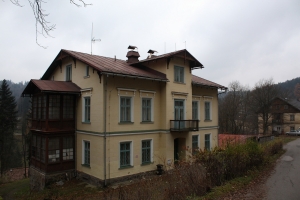 Vila v Janských lázních.