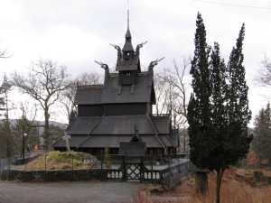 Fantoft Stavkirke.